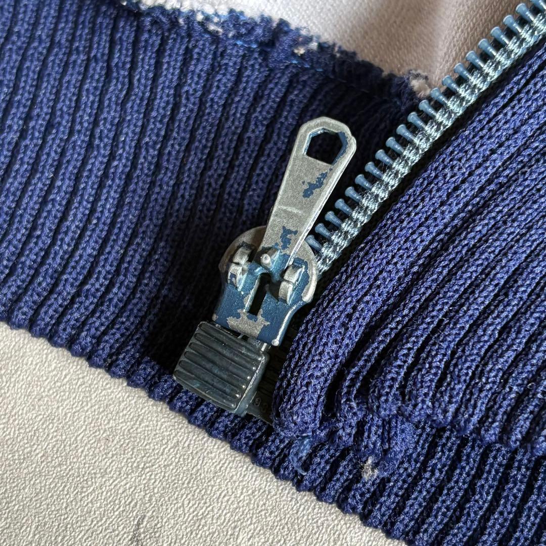 【80s euro adidas】トラックジャケット　ventex 短丈　古着