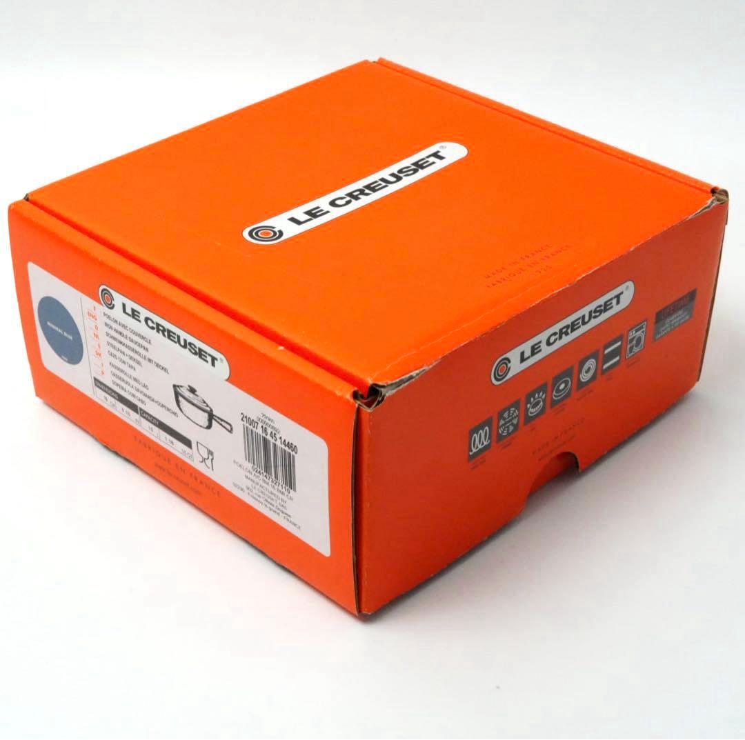 【美品】LE CREUSET　ソースパン　ミネラルブルー　16cm