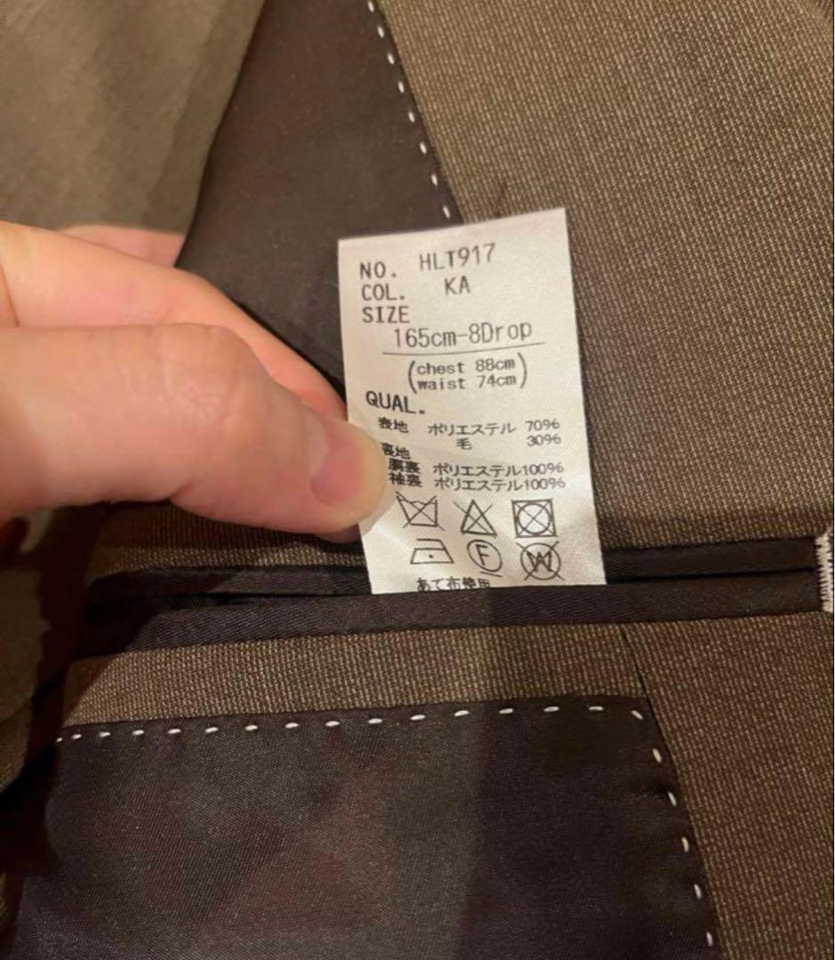 suitscompany ベージュセットアップスーツ　前撮り　ウェディングフォト