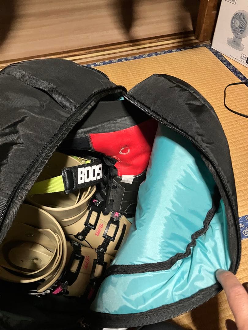ちゃんみ　POC race staff bag ブーツバッグ