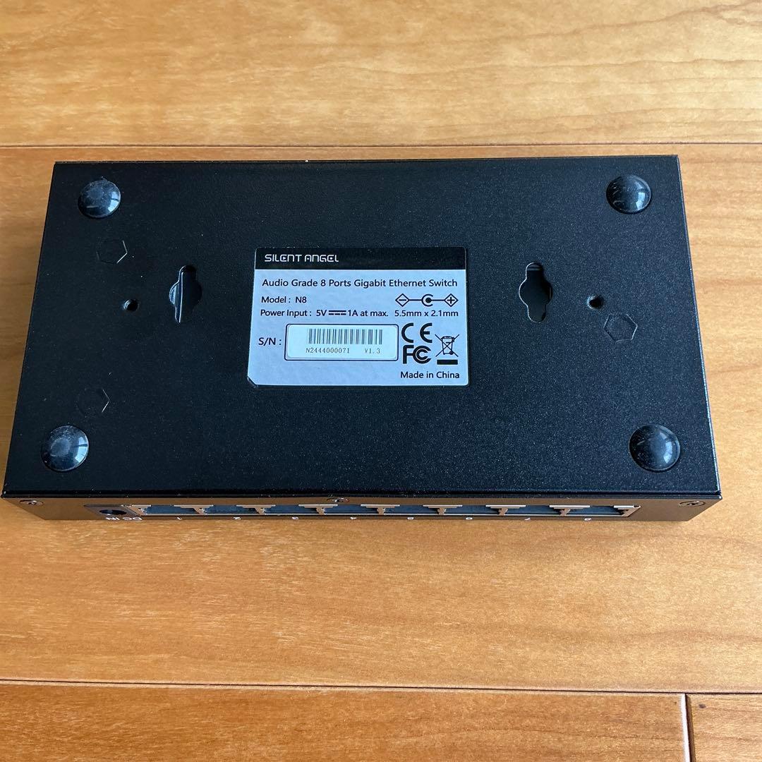 【極美品】SILENT ANGEL N8 スイッチングハブ
