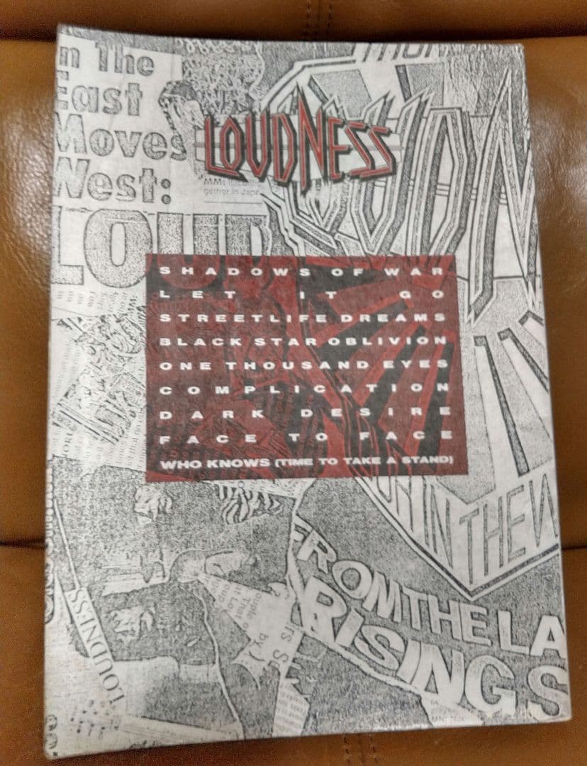 スコア◎LOUDNESS/SHADOWS OF WAR　SCORE HOUSE