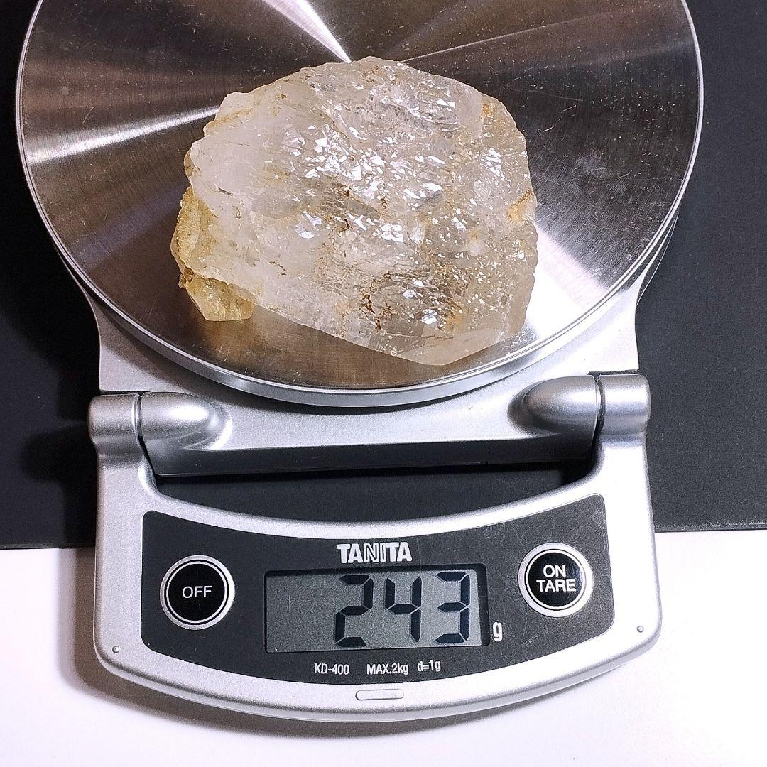 ①ガネーシュヒマール産ヒマラヤ水晶 ネパール 原石 クラスター レコードキーパー