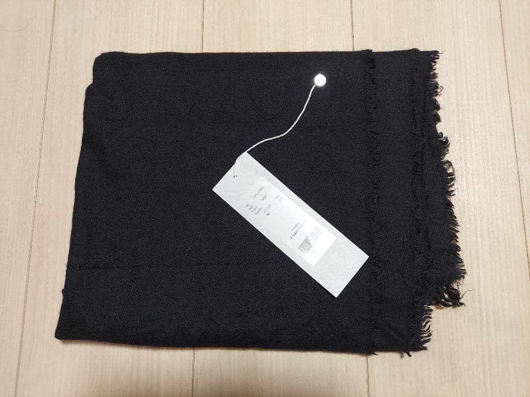 COMOLI 25AW カシミヤシルク 製品染ストール マフラー コモリ