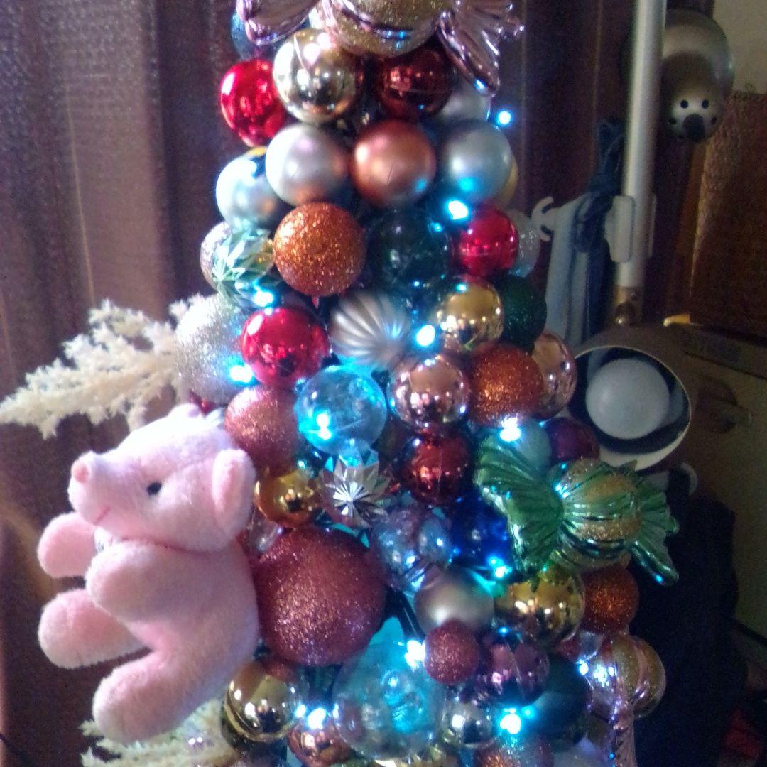 巨大　クリスマスツリー　オーナメント贅沢造り　１点物