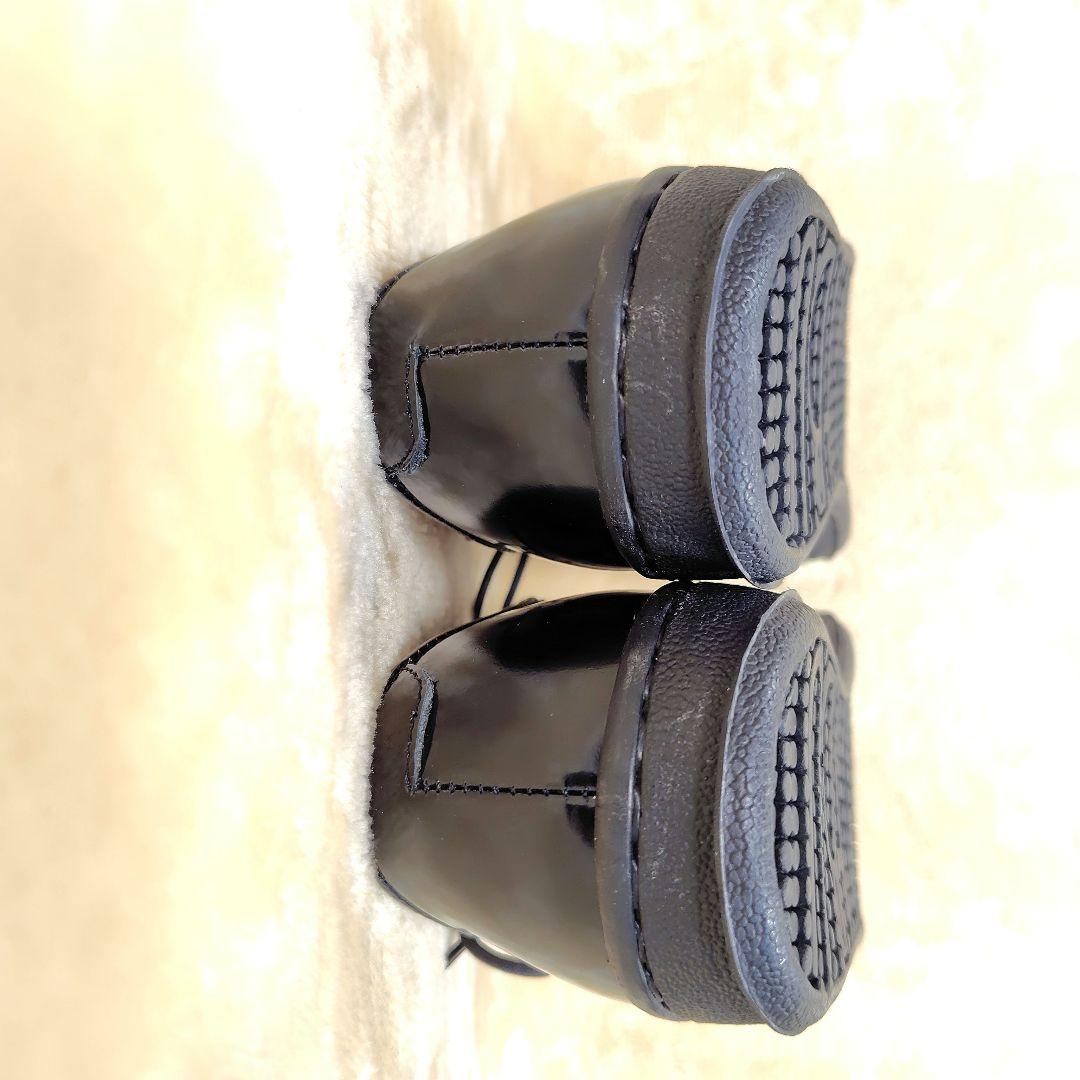 未使用級 マネブ ドレスシューズ プレーントゥ　レザー ブラック 40 25.5