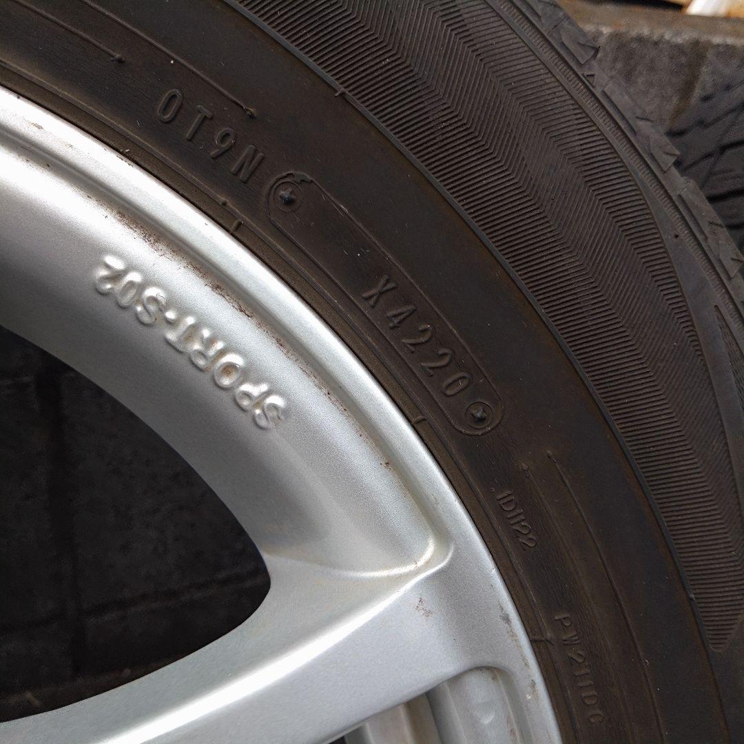 トヨタ ノア 15インチ 5穴 4本 アルミホイール＆タイヤ セット