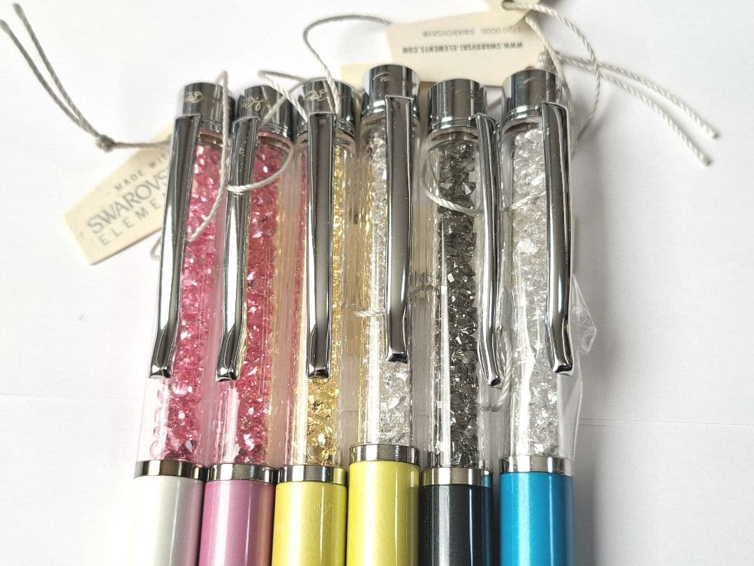 未使用　１４本セット　スワロフスキー　パリスビジュー　ボールペン