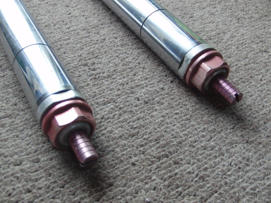 ★NSR50/80 後期フロントフォーク ＋ イニシャルアジャスター 稼働品！