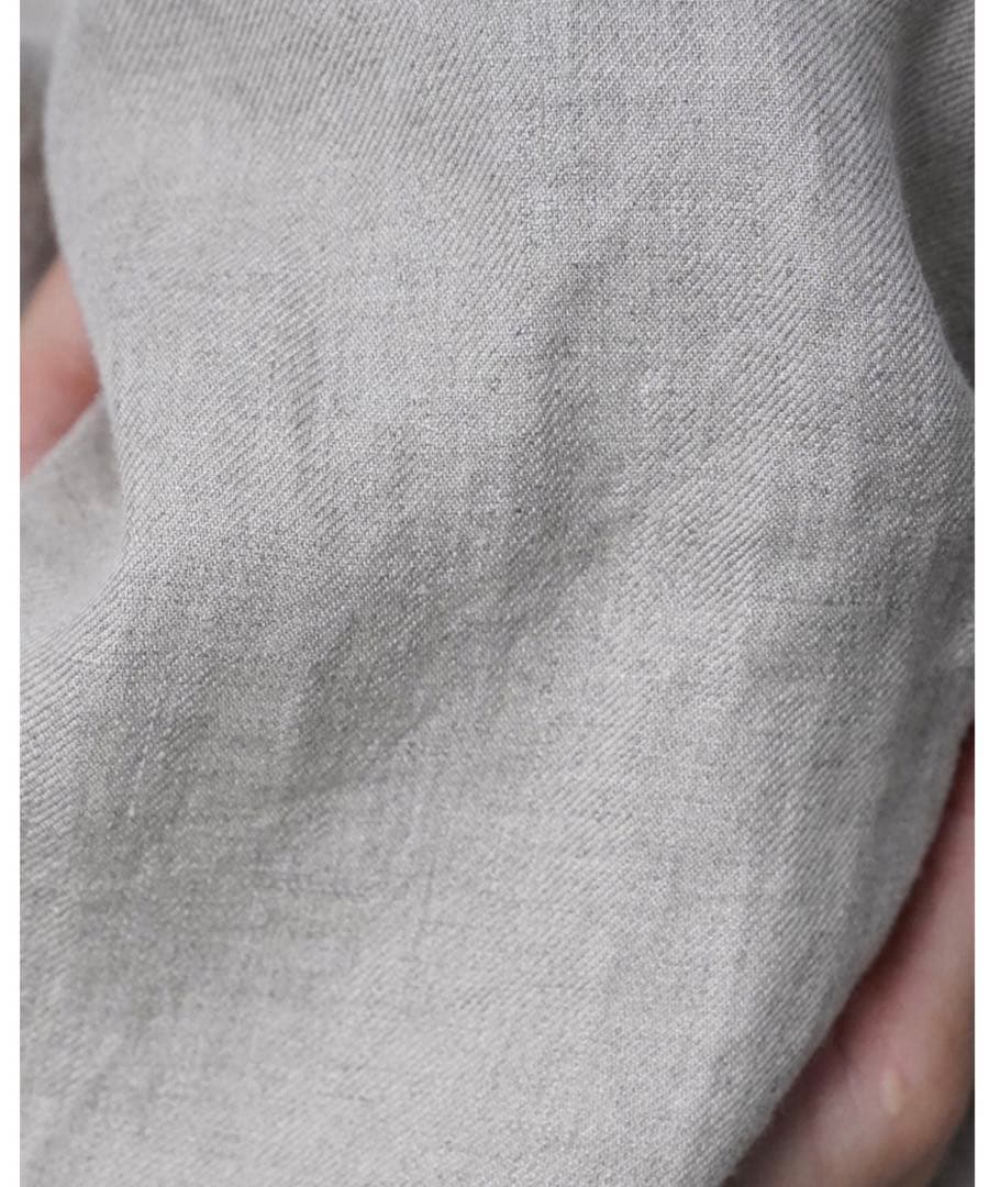 [専用]wafu◆プレミアム シャーリング リネントップス◆フラックス◆サイズ１