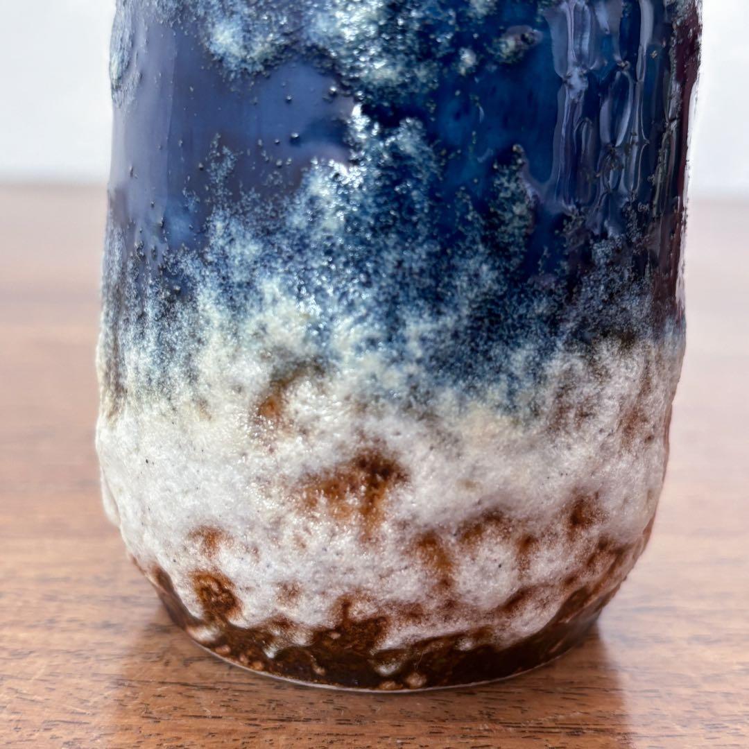 【ドイツ Ü-Keramikの花瓶】Fat Lava ミッドセンチュリー 405