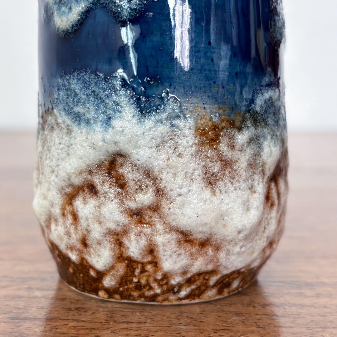 【ドイツ Ü-Keramikの花瓶】Fat Lava ミッドセンチュリー 405