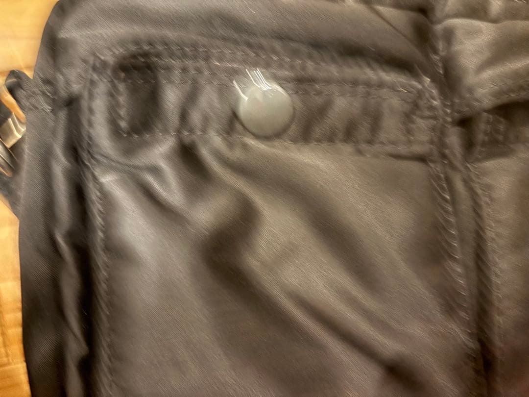 【美品】PORTER ブラックショルダーバッグ