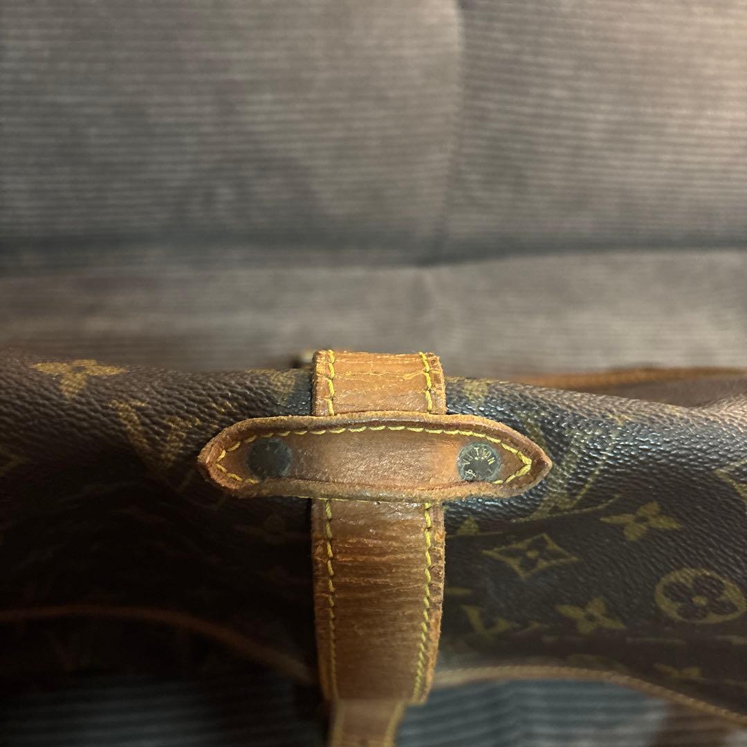 LOUIS VUITTON ソミュール 35 ショルダーバッグ モノグラム