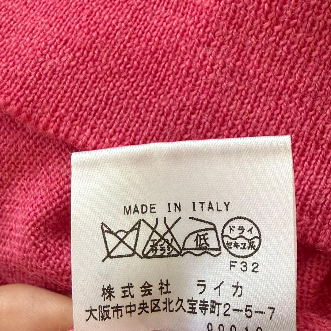 希少　ヴィヴィアンウエスト　ピンク　ニット　ベスト