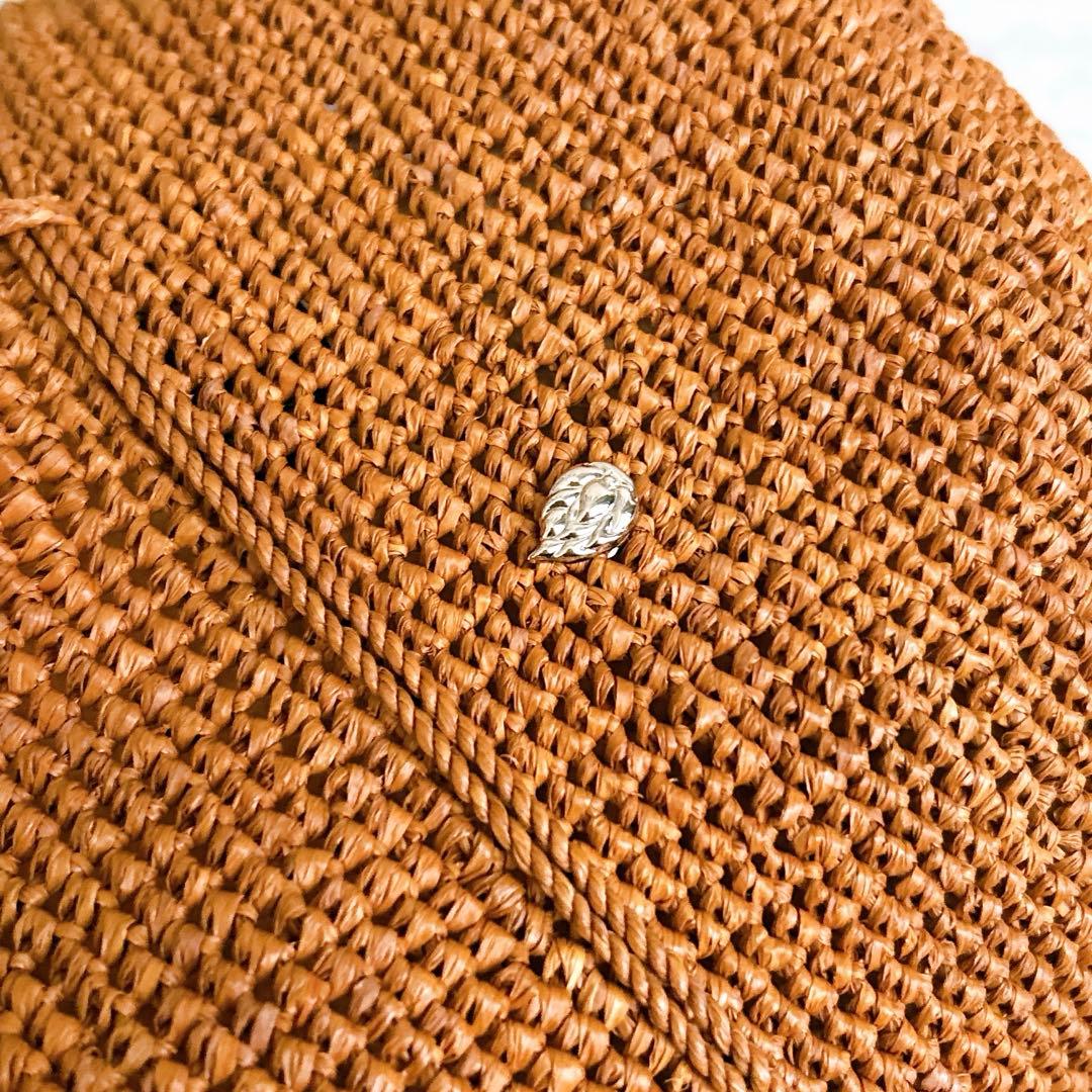 新品タグ付き✨ヘレンカミンスキー ラフィアハット 麦わら帽子 プロバンス10 茶