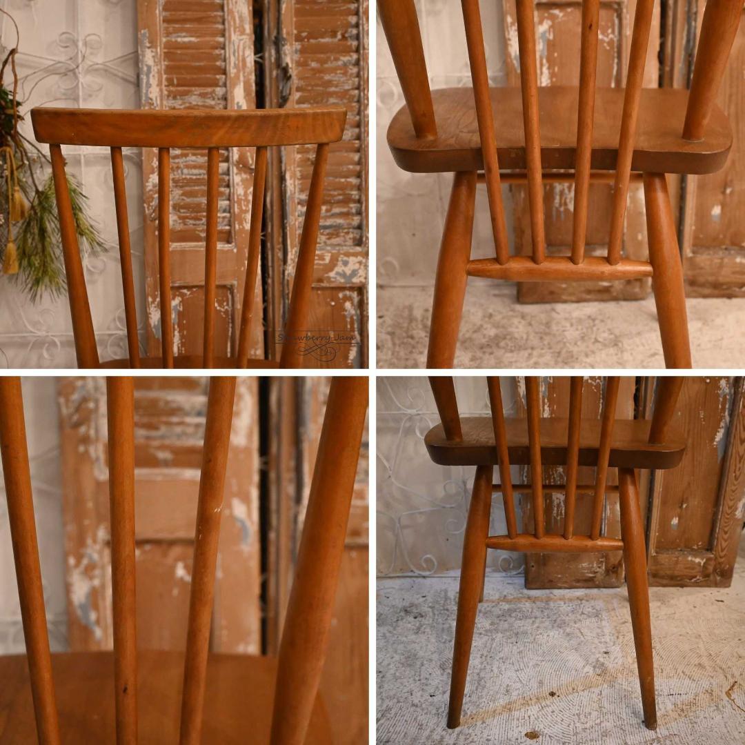 L3710-19-2 英国ヴィンテージ ERCOL ハイスティックチェア チェア
