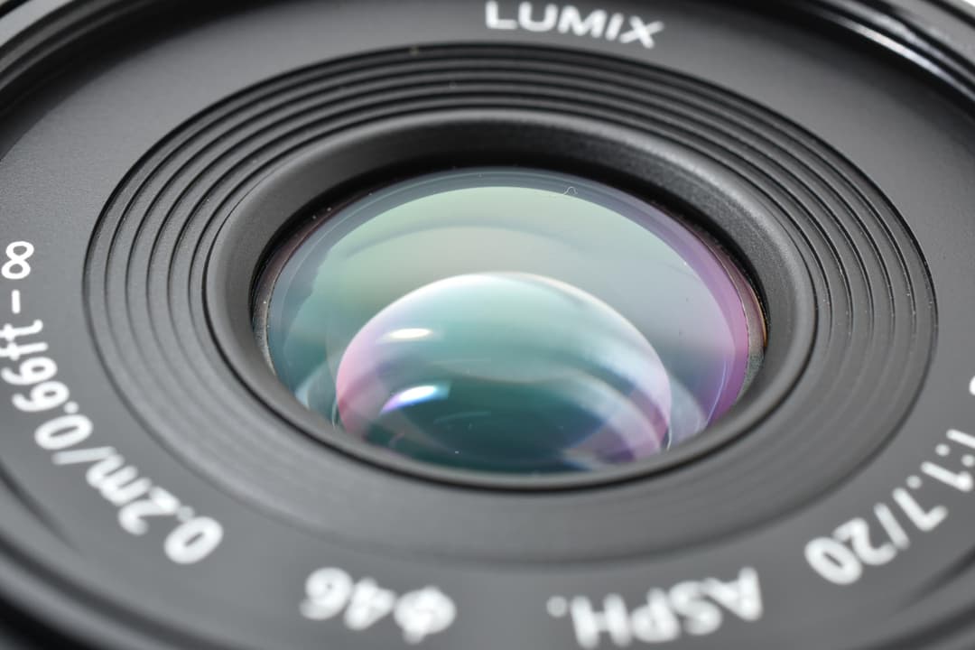 レンズ(単焦点) PANASONIC LUMIX G 20mm F1.7 H-H020 0201