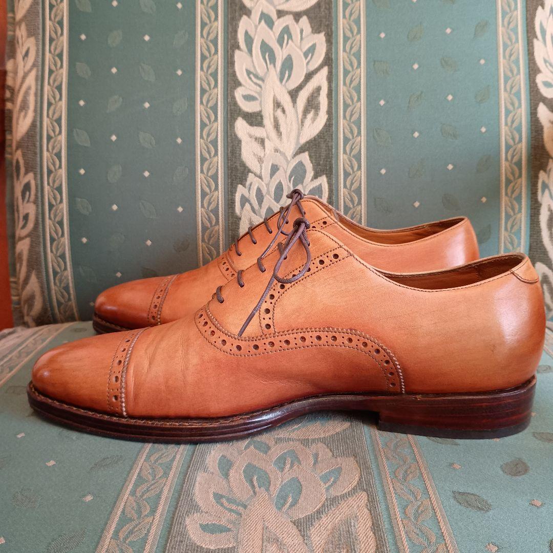 【Jalan Sriwijaya】クォーターブローグ7 1/2 ライトブラウン