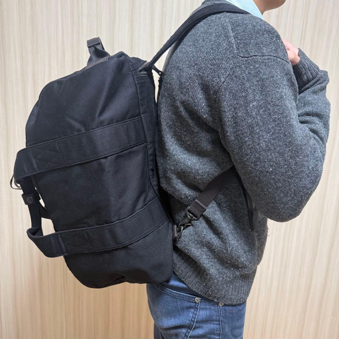 ポーター PORTER LOVE&PEACE ボストンバッグ/リュック 黒