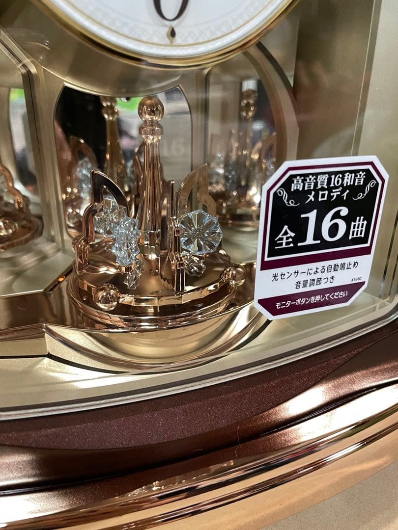 SEIKO 置時計 電波クロック メロディ時計