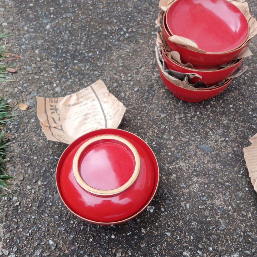 S*M様 輪島塗朱吸物碗20客