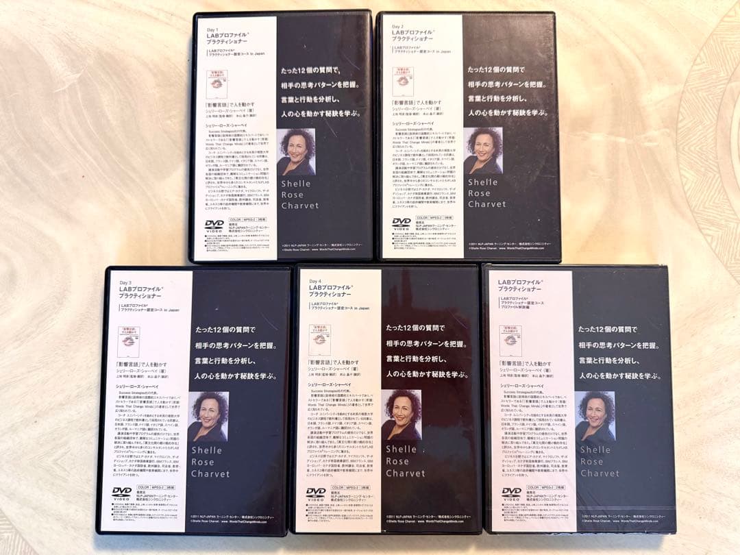 影響力の武器　「LABプロファイル」DVD全12枚+解説編DVD NLP