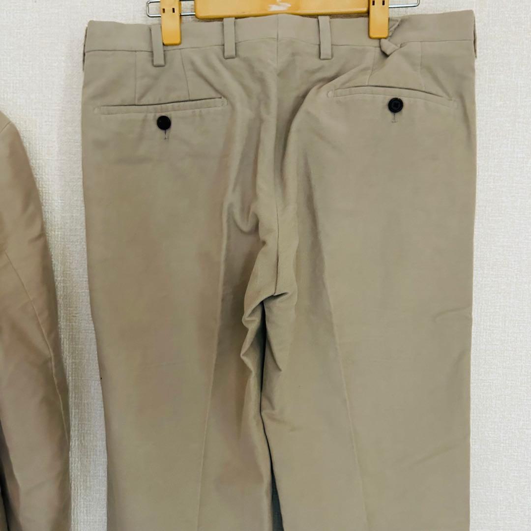 【高級品】PRADA プラダ　スーツ　セットアップ　ジャケット　パンツ　ベージュ