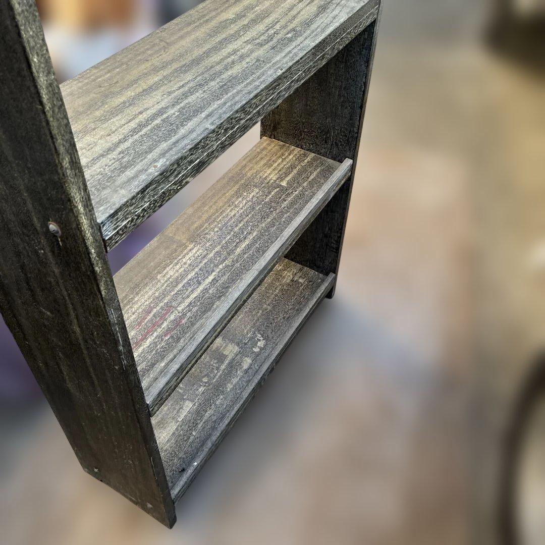 ビンテージ ヴィンテージレトロ　書棚　本棚　シェルフ　古家具　古道具マイナスネジ