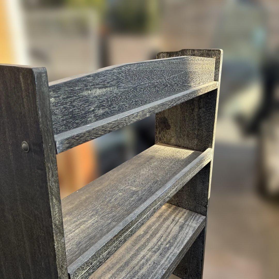 ビンテージ ヴィンテージレトロ　書棚　本棚　シェルフ　古家具　古道具マイナスネジ