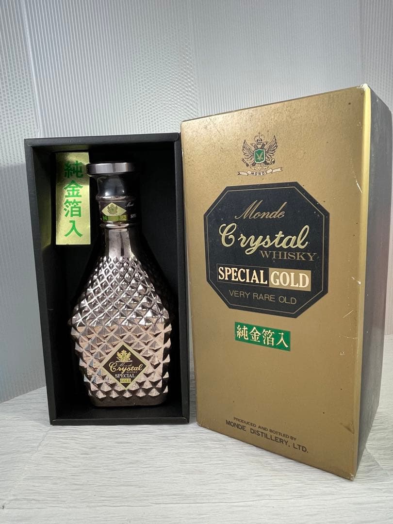 モンデ クリスタルウイスキー スペシャルゴールド 古酒