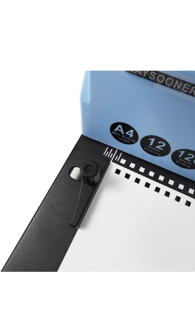 RAYSOONER 紙パンチと製本機。