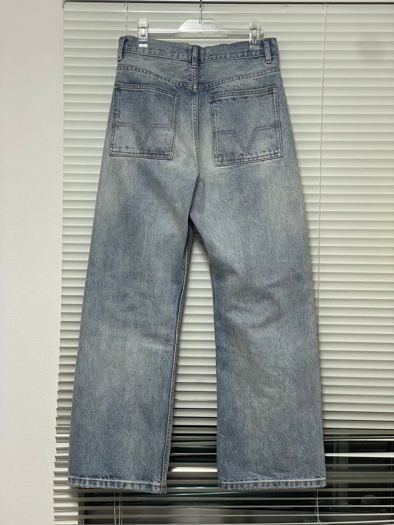 NO MAINTENANCE ライトウォッシュ日本製バギーデニム