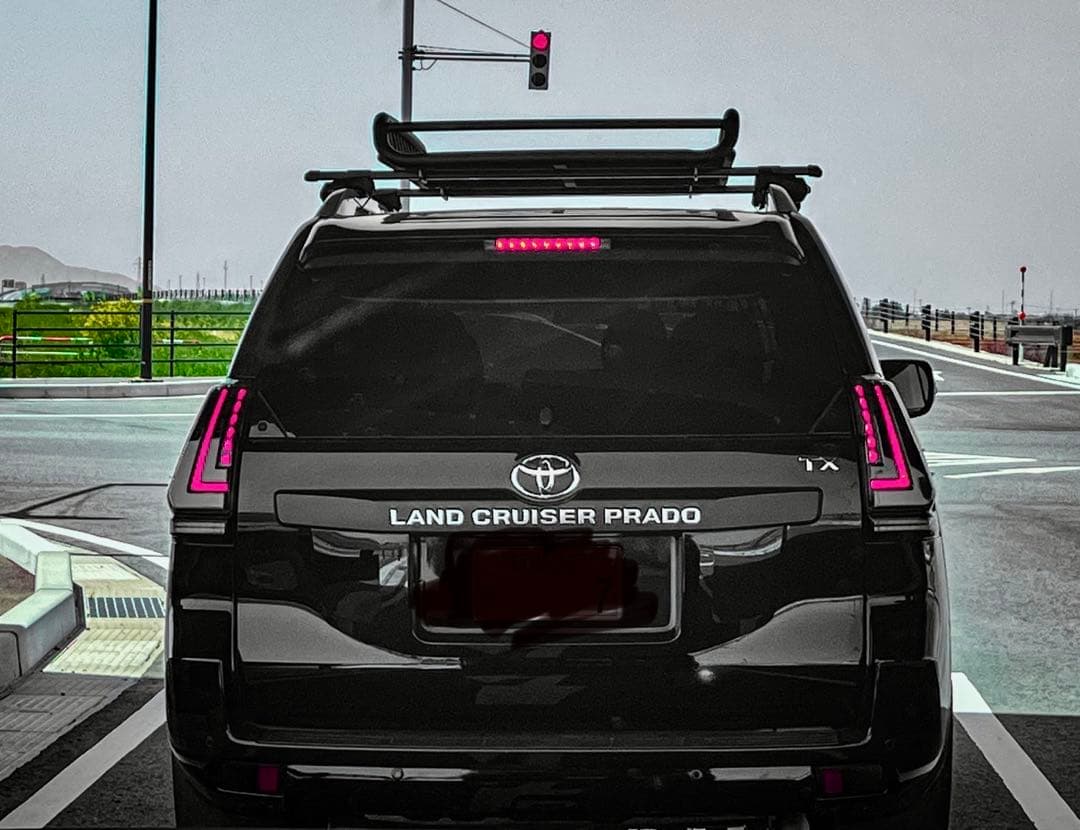プラド150 車外LEDテールランプ　流れるウィンカー