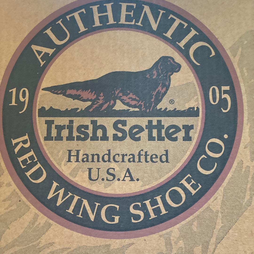K*)様 レッドウィングアィリッシュセッター刺繍羽タグ箱付き