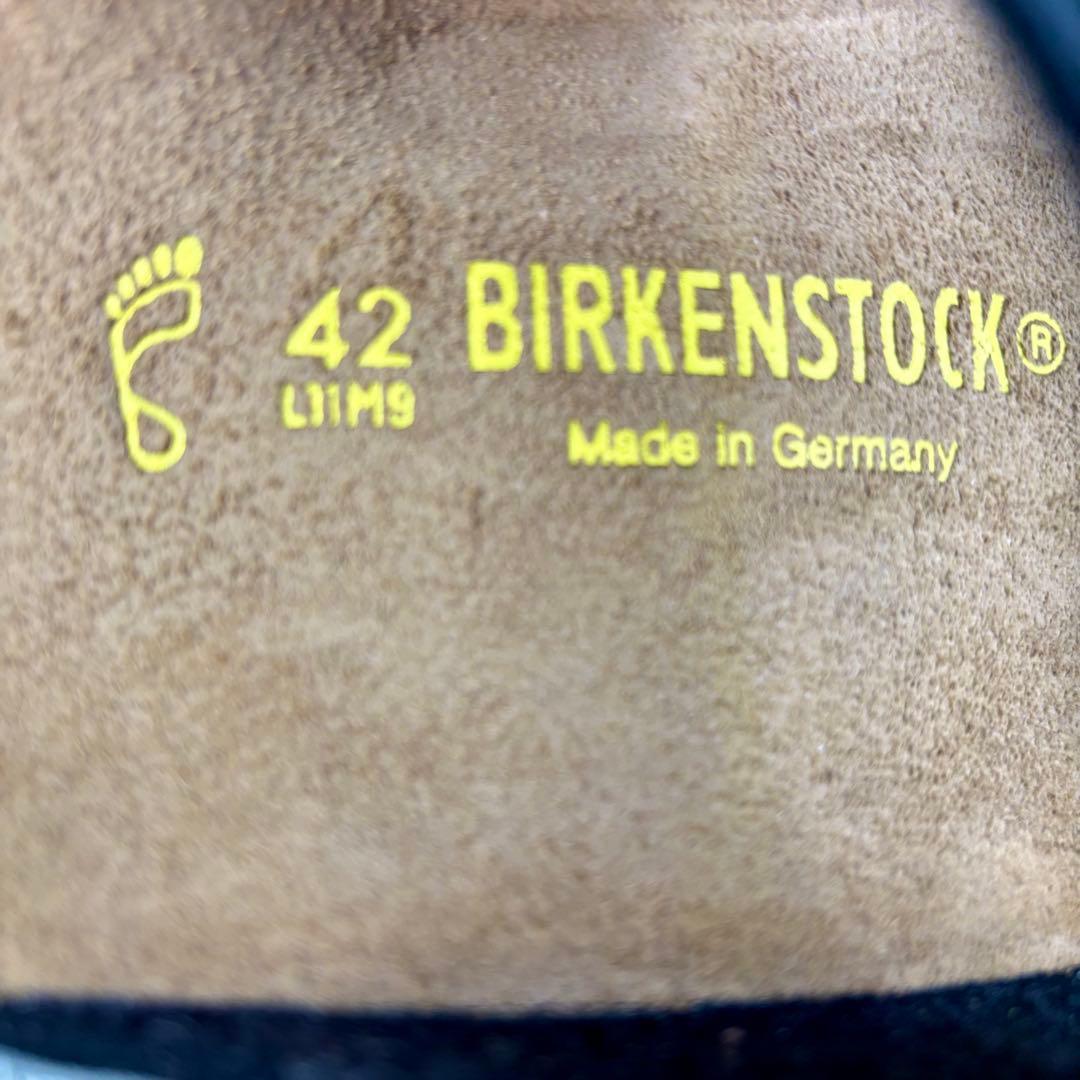 極美品✨BIRKENSTOCK ARIZONA Vegan BLACK 27㎝