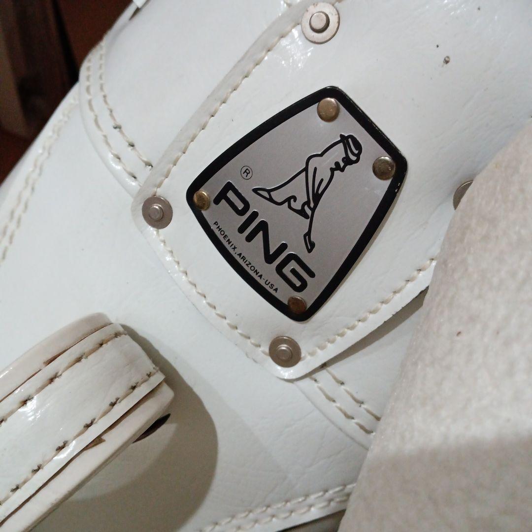 お値下【美品】PINGゴルフバッグキャディーバッグ　ビンテージ　オールド