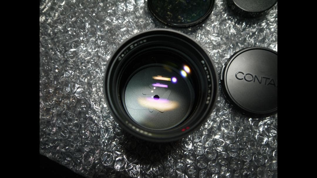 【超美品】CONTAX Planar 85mm F/1.4 T* MMJ