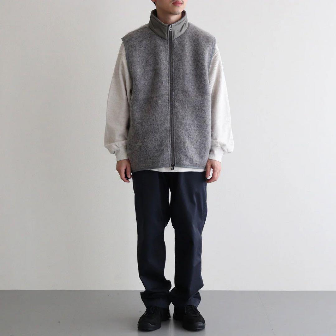 nanamica Zip-Up Mohair Vest M ナナミカ ベスト