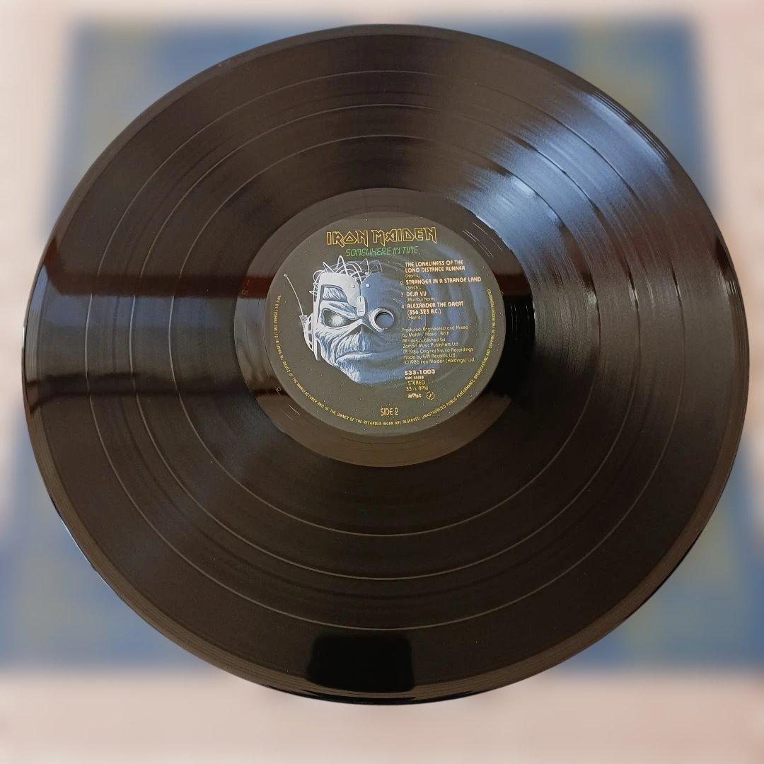 IRON MAIDEN 国内盤LP Somewhere in Time