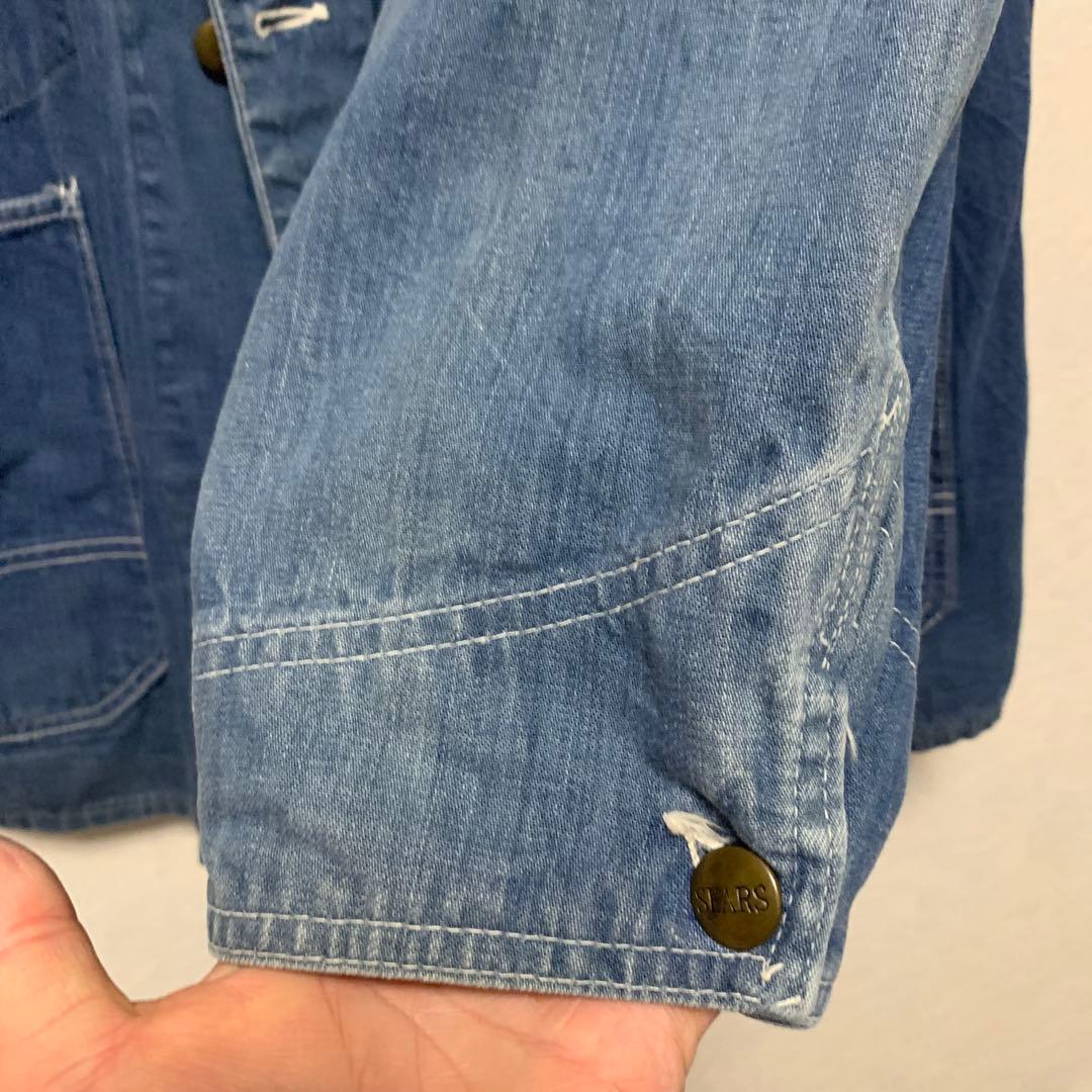 太郎様購入予定　 60s sears vat-dyed バットダイ　カバーオール