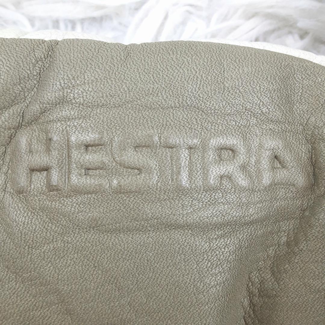 美品◎HESTRA ヘストラ グローブ グレー系 灰系 スキー スノボ
