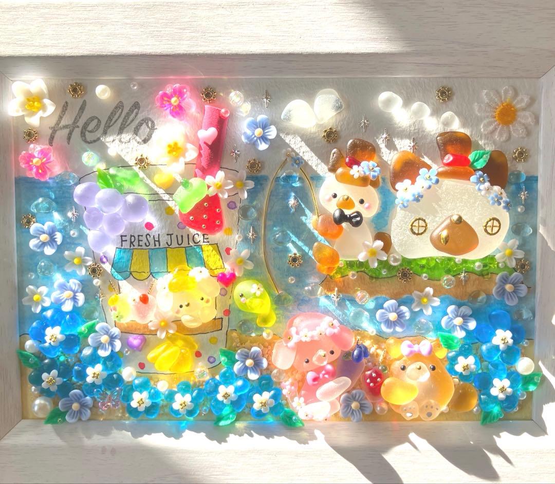 シーグラスアート（Miria様オーダーご確認用ページです☆）