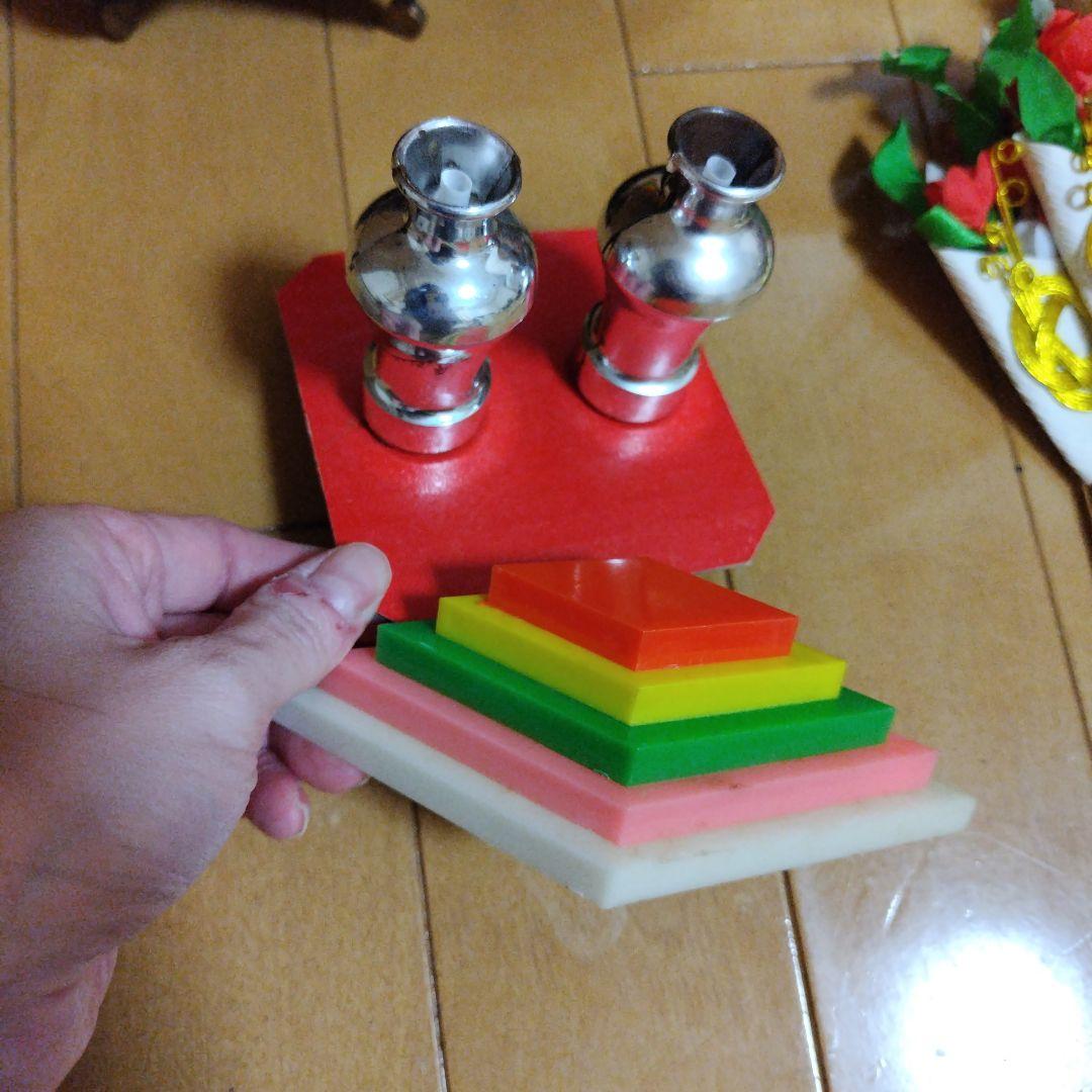 ひな祭り　雛人形　お雛様　御雛道具 前盛上 雛壇 小物 飾り 置物