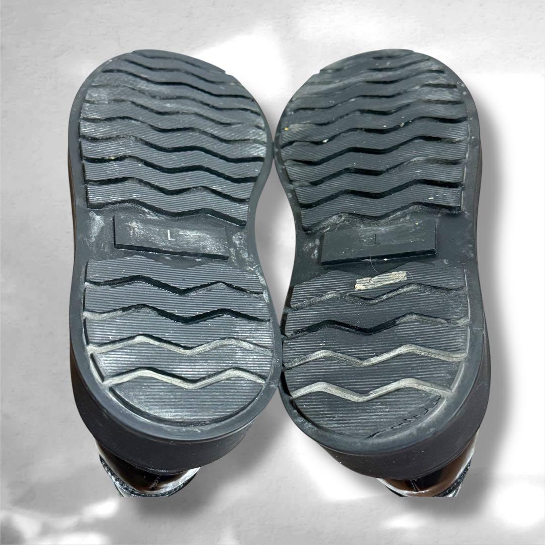 ランバンオンブルー　タッセルローファー　エナメル　ブラック　L 24.5㎝