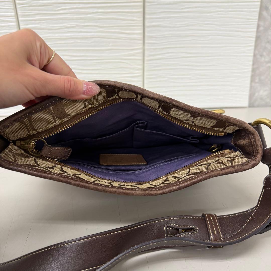 パッチワークショルダーバッグ　コーチ　coach