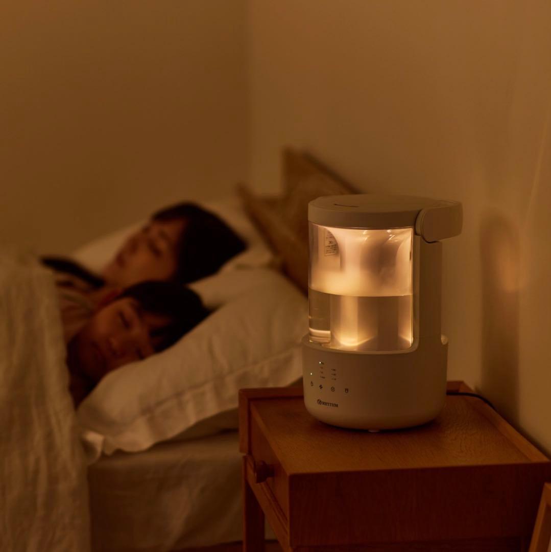【超音波式加湿器】RHYTHM MIST 250 / ライトグレー