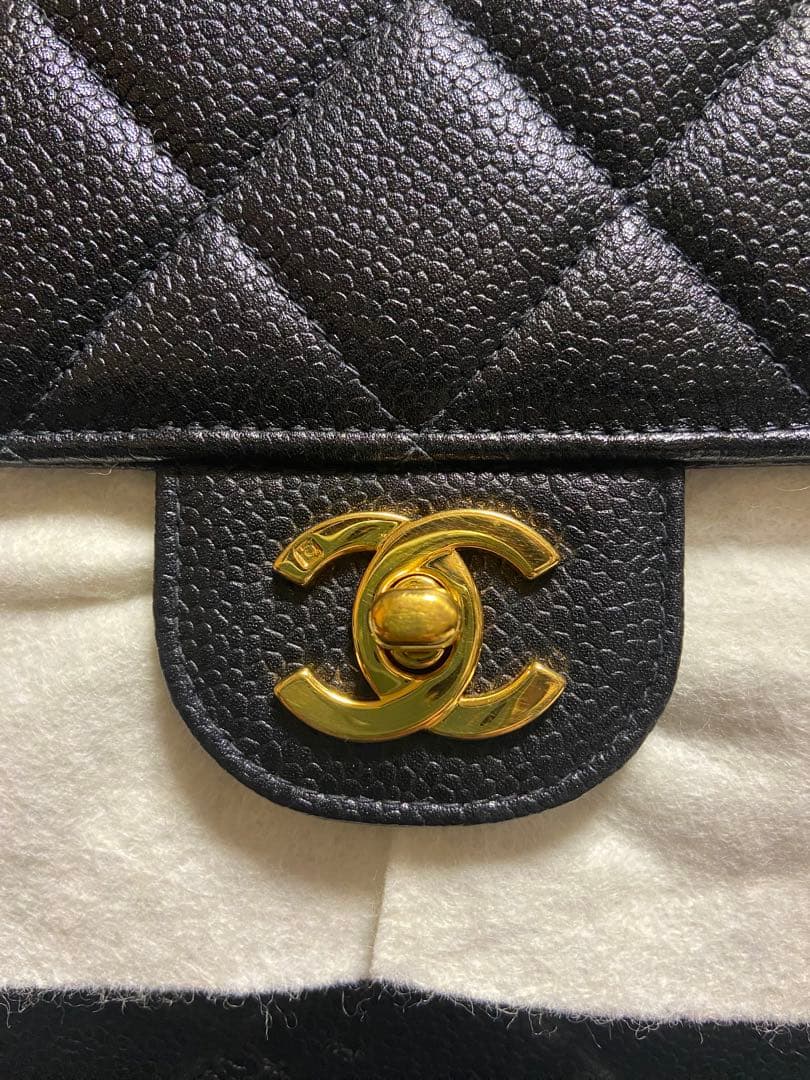 シャネル　ダブルフェイス　ショルダーバッグ