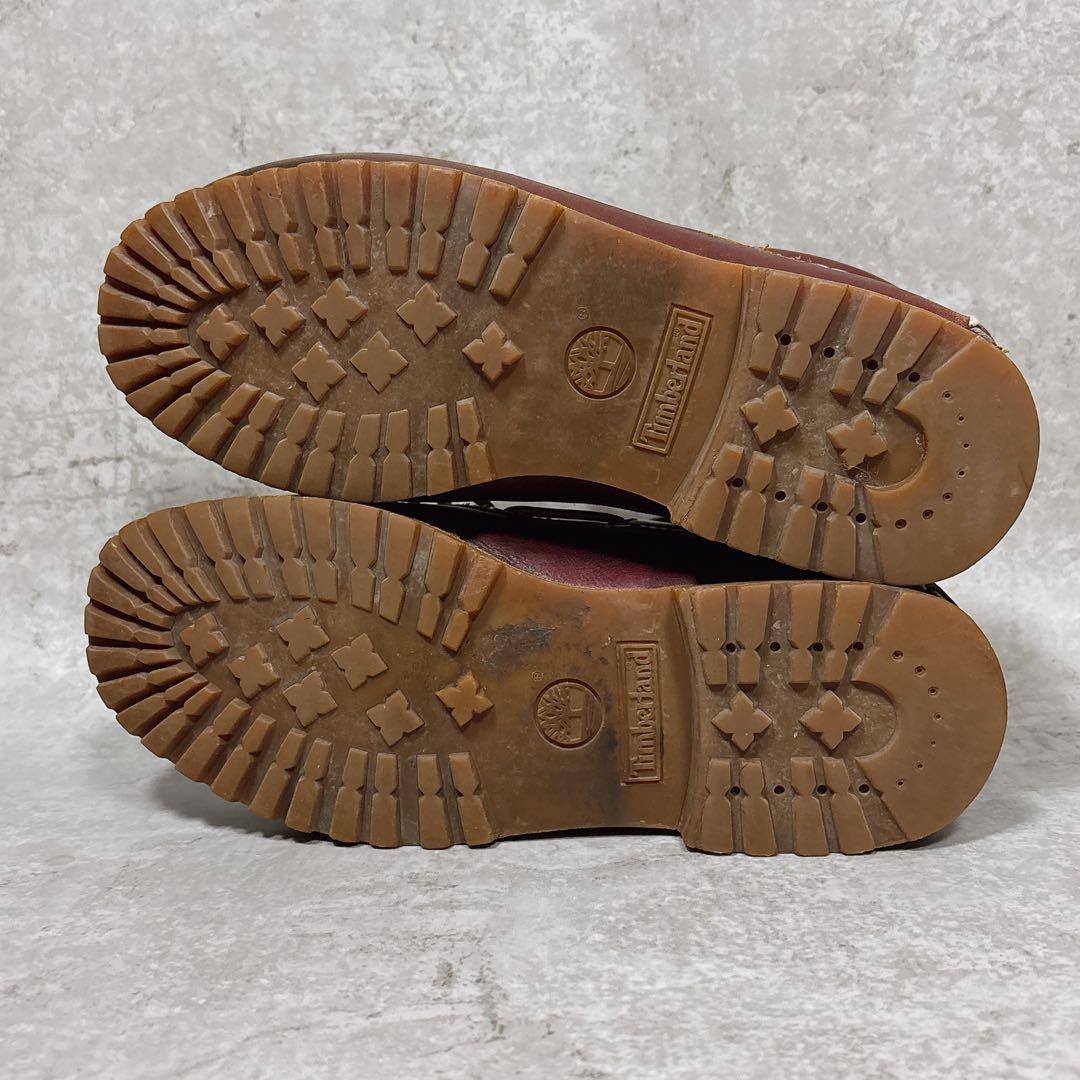 人気 ティンバーランド 3eye バーガンディ デッキシューズ アメカジ 27