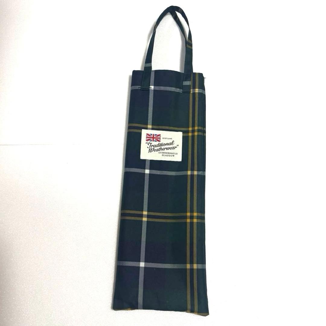 【美品✨】トラディショナルウェザーウェア　折りたたみ傘 チェック柄